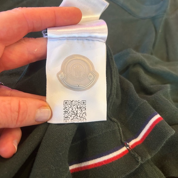 Moncler Men's Dark Green Crewneck Sweater - Picture 2 of 4